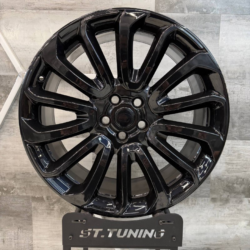 Диск Land Rover ST FORGED OEM 9,5х22 5/120 et49 72,6 Gloss Black ДБУ000013