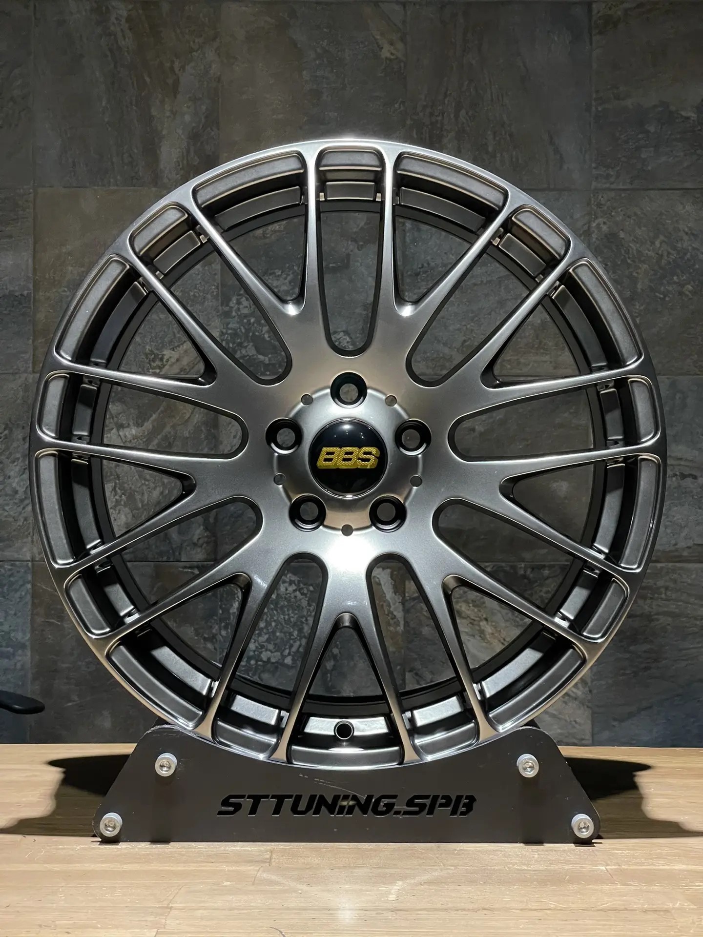 Диск Replica ST FBX452 7,5х18 5/108 et42 73,1 Hyper Black Д006358
