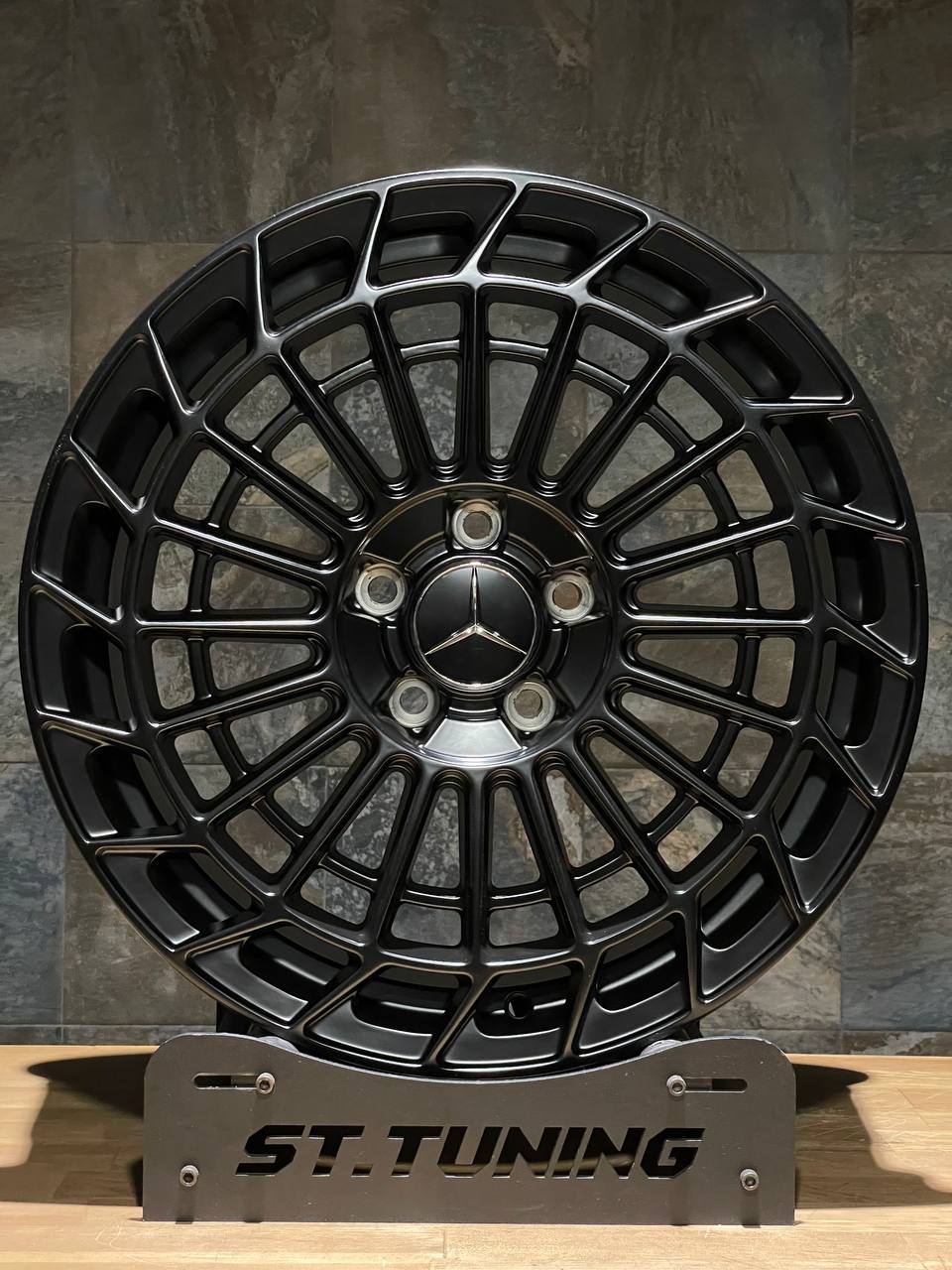 Диск Replica ST MB 0359 10х21 5/112 et44 66,6 Matt Black Д005434