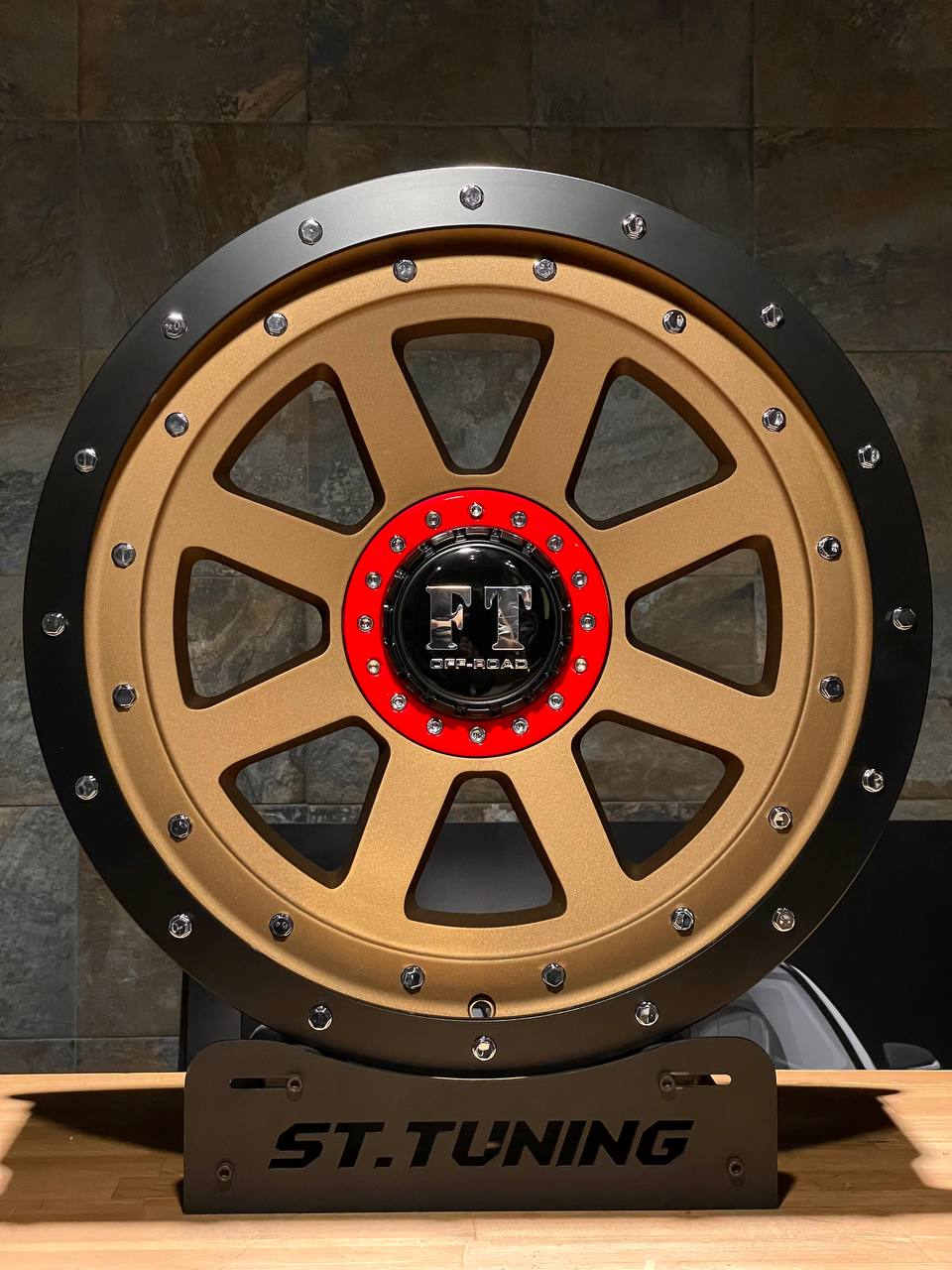 Диск Replica ST XD Series A071 9х20 12/114,3/139,7 et0 78,1 Matt Bronze Black Lip Д003946