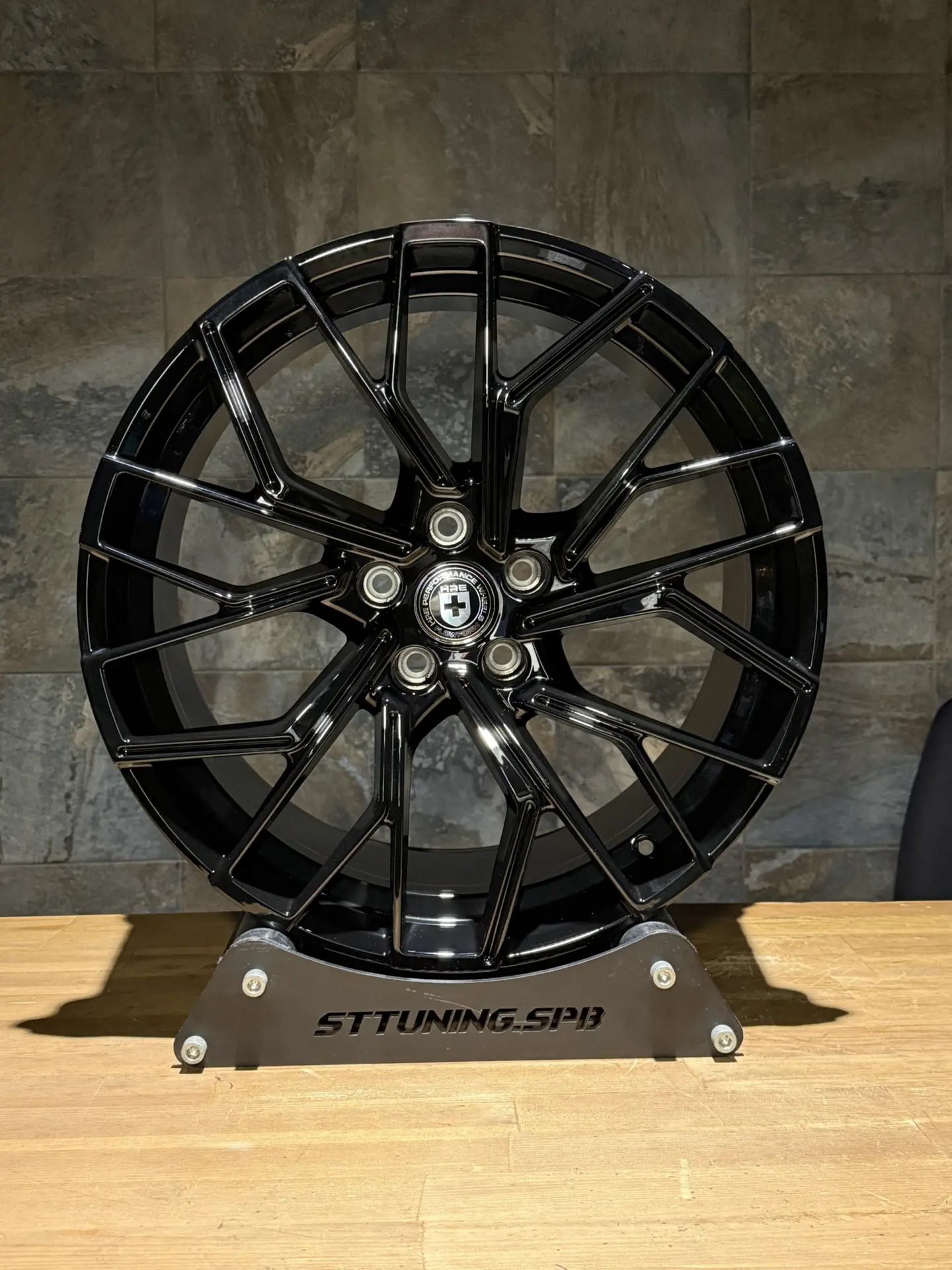 Диск Replica ST 0466 8,5х19 5/112 et35 66,45 Gloss Black Д006373