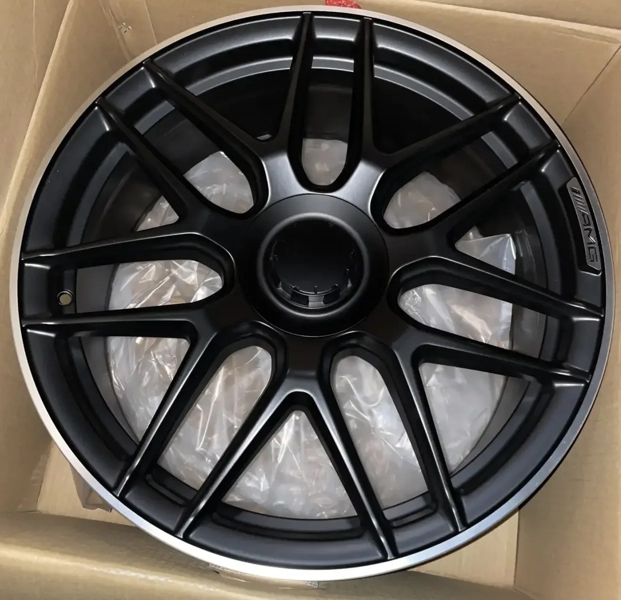 Диск Replica ST MB ROG 9,5х20 5/112 et35 66,6 Matt Black Lip Д006455