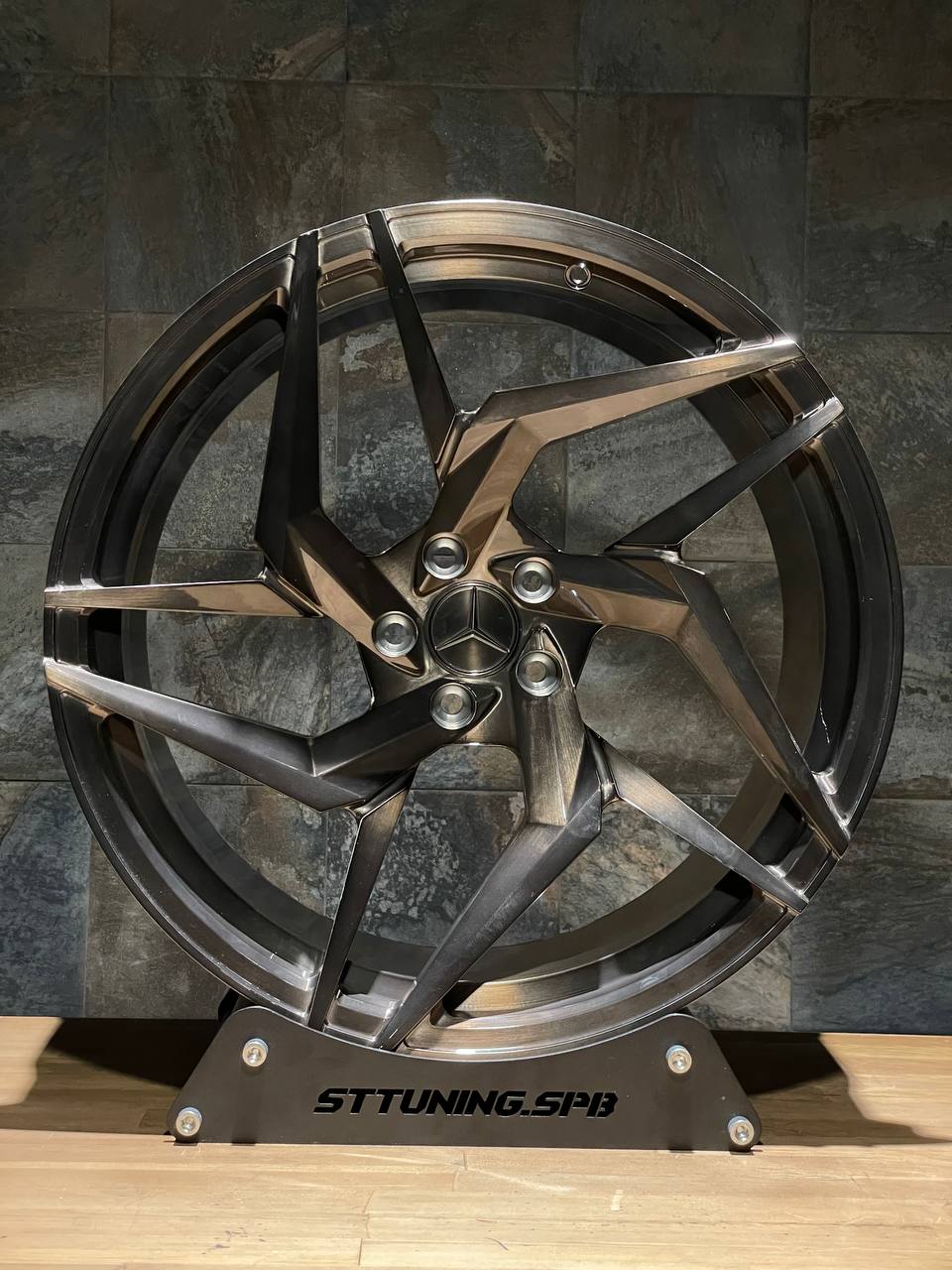 Диск ST Forged JV29946-1 10х21 5/112 et15 66,5 Gray Brushed Д005267