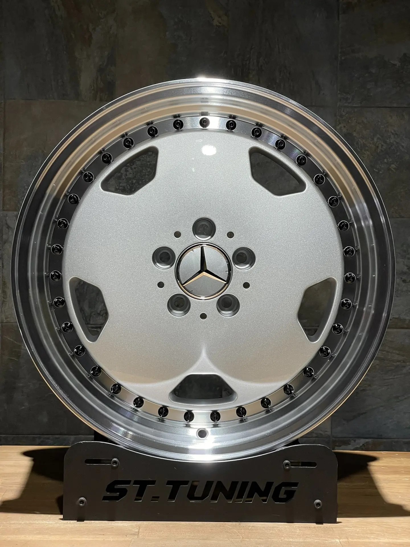 Диск Replica ST СH MB 5852 9х18 5/112 et30 66,6 Silver Machined Д003382