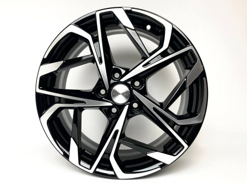 Диск Khomen Wheels KHW1716 7х17 5/112 et40 57,1 Black-FP Д001816