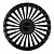 Диск Khomen Wheels KHW2008 9,5х20 5/112 et38 66,6 Black Д000651