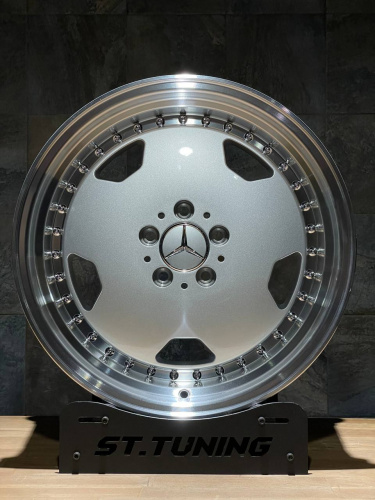 Диск Replica ST F8652F 9,5х18 5/112 et30 66,6 Silver Polish Lip Д005140