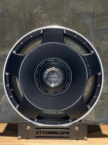 Диск ST Forged Monoblock G 11х21 5/112 et45 66,56 Matt Black Lip Д006440