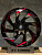Диск Replica ST A305 9,5х20 12/135/139,7 et-15 110,2 Gloss Black Red Milled Д004864