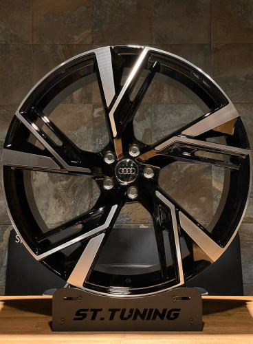 Диск Replica ST AU RS6 9,5х22 5/112 et20 66,5 BKF Д003534