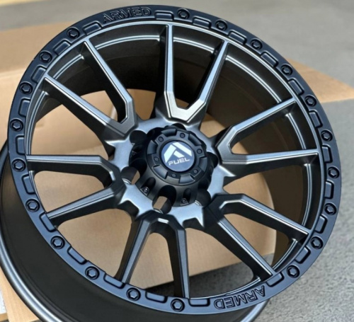Диск Replica ST FUEL J0045 9х20 6/139,7 et0 110,1 Satin Gray Black Lip Д005781