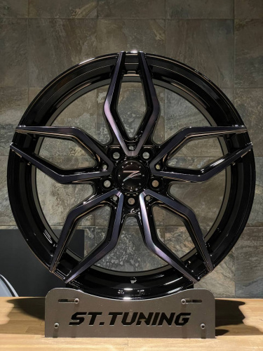 Диск Replica ST YA3372 8,5х19 5/114,3 et35 73,1 BKF BlackTint Д004524