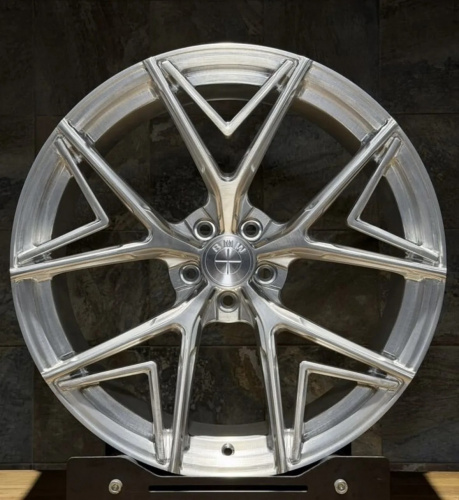 Диск ST Forged JV 20821 10х21 5/112 et27 66,5 Brushed Silver Д006435