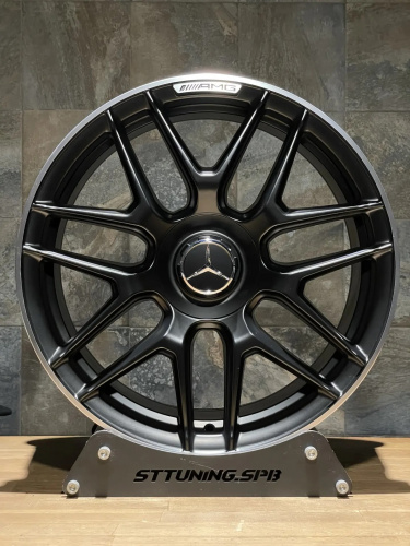 Диск Replica ST MB ROG762B 9,5х19 5/112 et38 66,45 Matt Black Machine Lip Д005223