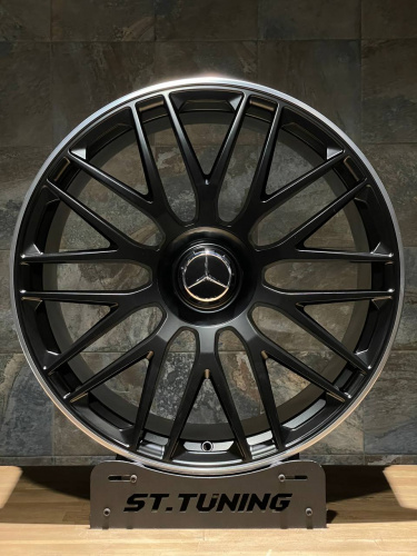 Диск ST Forged JM24 HJ0131 11,5х23 5/112 et47 66,56 Matt Black Lip Д004218