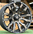 Диск Replica ST FF 0215 9х20 6/139,7 et0 110,1 Matt Black Bronze Tinted Д005787